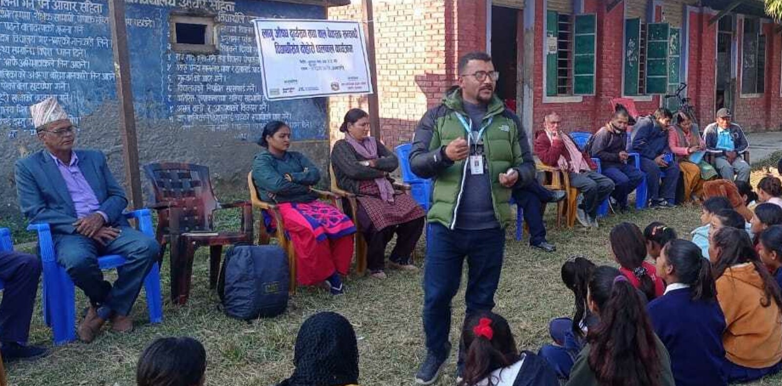 Local development meeting in Nepal